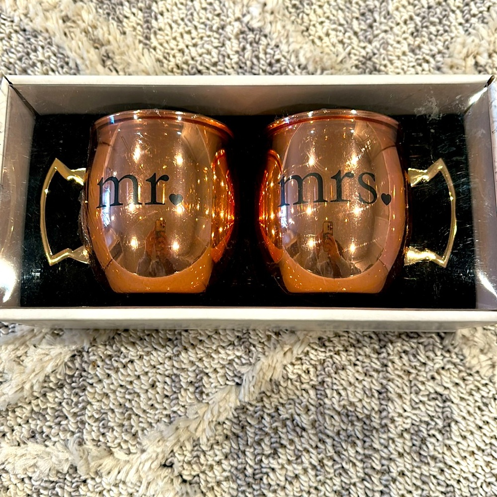 Mr and Mrs Moscow Mule Mugs